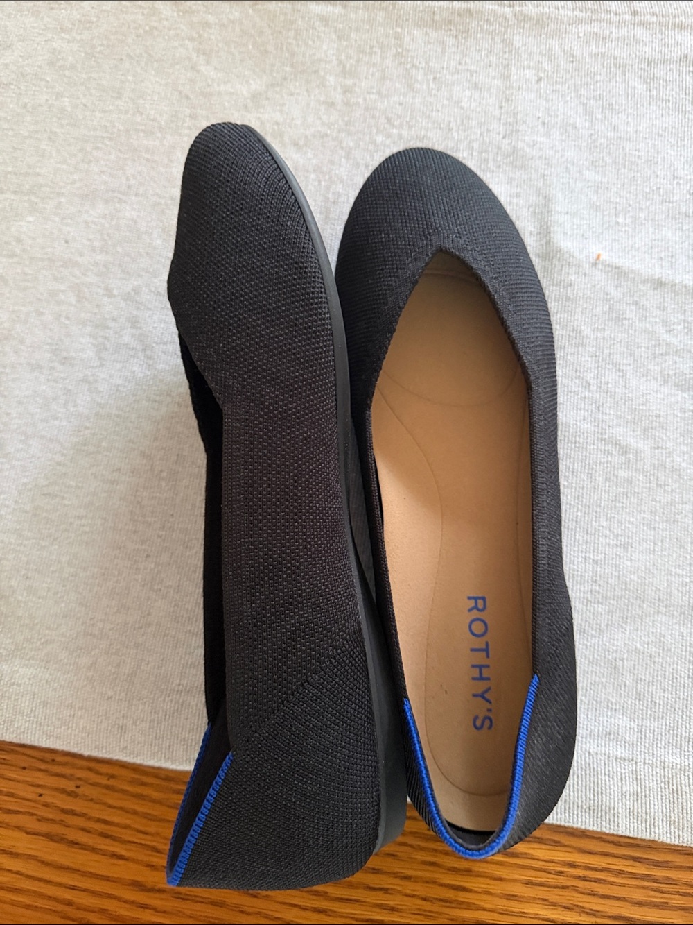 Rothy’s Women’s Black Ballet Flats Size 9.5 - Picture 4 of 4